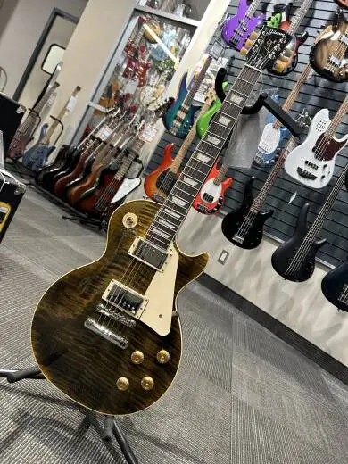 Store Special Product - Gibson - LP STD LITE AAA - YELLOW TIGER